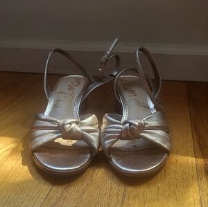 Gold 8.5 Sam Edelman heels